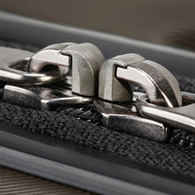 Load image into Gallery viewer, Close up to the zipper pulls.