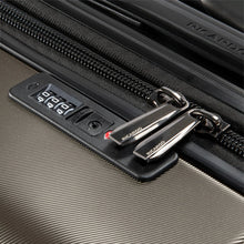 Load image into Gallery viewer, Close up to the TSA approved, three-digit combination lock.