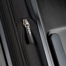 Load image into Gallery viewer, Close up to the expandable feature zipper.