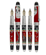 Load image into Gallery viewer, David Oscarson Dia de los Muertos Limited Edition - Fountain Pens