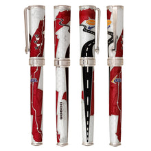 Load image into Gallery viewer, Full View Of The Red and White Route 66 Rollerball Pen