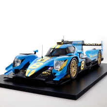 Load image into Gallery viewer, Angled front view of the racing car model.