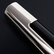 Load image into Gallery viewer, Close up to the palladium accent on the multifunction pen.