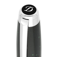 Load image into Gallery viewer, Close up to the top of the cap of the black palladium pen.