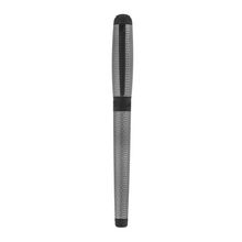 Load image into Gallery viewer, Front view of the rollerball pen with the cap on.