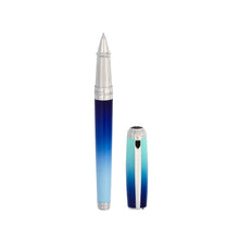 Load image into Gallery viewer, Front view of the rollerball pen with the cap set aside.