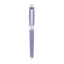 Load image into Gallery viewer, Front view of the rollerball pen with the cap on.