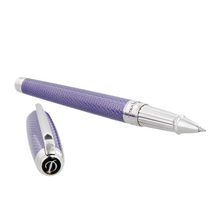 Load image into Gallery viewer, Angled view of the rollerball pen with the cap next to it.
