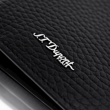 Load image into Gallery viewer, Close up to the S.T. Dupont Logo on the front panel.