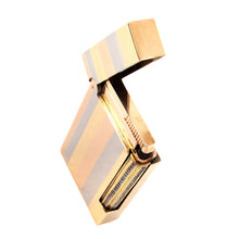 Load image into Gallery viewer, Angled to view of the lighter with the lid lifted.