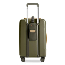 Load image into Gallery viewer, Briggs & Riley Sympatico Essential Carry-On Spinner - Navy
Power Pocket on Back Panel also has enough room for travel umbrella (not included in purchase)
Dimensions: 22 x 14 x 9-11.25 in / 55.9 x 35.6 x 22.9-28.6 cm