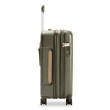 Load image into Gallery viewer, Briggs & Riley Sympatico Essential Carry-On Spinner - Navy
GIF Side Panel image with bag shown in both non-expanded and then expanded positions.
Dimensions: 22 x 14 x 9-11.25 in / 55.9 x 35.6 x 22.9-28.6 cm