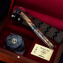 Load image into Gallery viewer, The sealed fountain pen arranged with in the presentation box with accessories.