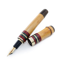 Load image into Gallery viewer, Sailor Nagahara Sr. Susutake FP with Nagahara Cross Emperor Nib SUPER RARE PEN