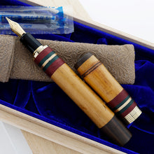 Load image into Gallery viewer, Sailor Nagahara Sr. Susutake FP with Nagahara Cross Emperor Nib SUPER RARE PEN