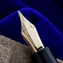 Load image into Gallery viewer, Front view of the Nagahara Senior Concord Fountain Pen Nib