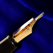 Load image into Gallery viewer, Side close up to the Nagahara Senior Concord Fountain Pen Nib