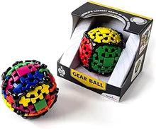 Load image into Gallery viewer, The Gear ball in its packaging and outside the packaging.
