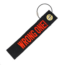 Load image into Gallery viewer, The black tag reads: "WRONG ONE!"