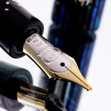 Load image into Gallery viewer, Angled close up to the fountain pen nib.