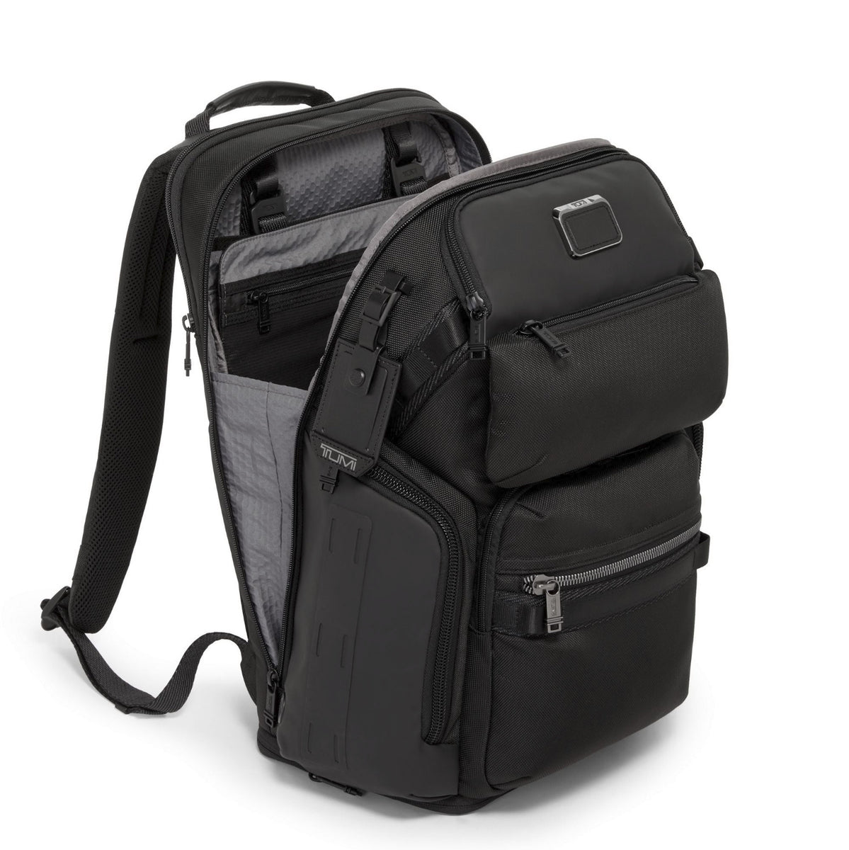 Tumi ALPHA BRAVO Black Nomadic Backpack | Airline International