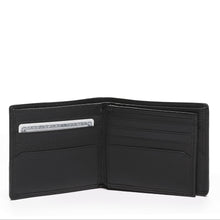 Load image into Gallery viewer, Interior view of the wallet, featuring the credit card compartments.