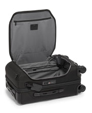 Load image into Gallery viewer, Interior view of the suitcase with the front panel's lid lifted.