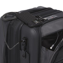 Load image into Gallery viewer, Angled close up to the USB charging a phone.