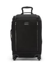 Load image into Gallery viewer, Front panel view of the black suitcase