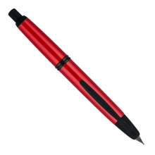 Load image into Gallery viewer, Front view of the fountain pen with the nib out. Set on a white background.