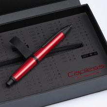 Load image into Gallery viewer, Close up to the fountain pen in its presentation box.