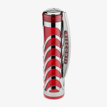 Load image into Gallery viewer, Close up to the cap. The word VISCONTI is engraved on the side of the clip.