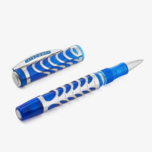Load image into Gallery viewer, Angled view of the Rollerball Pen on a white background. The cap is removed and set to the side.