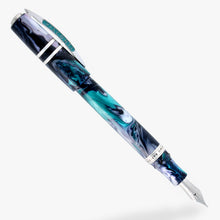 Load image into Gallery viewer, The Visconti Homo Sapiens Earth Origins Fountain Pen with the cap posted.