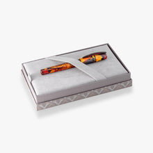 Load image into Gallery viewer, The Visconti Homo Sapiens Earth Origins Fire on its presentation box.