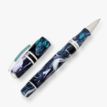 Load image into Gallery viewer, Angled view of the rollerball pen with the cap set to the side.