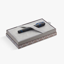 Load image into Gallery viewer, Pen in a decorative box on a white background.