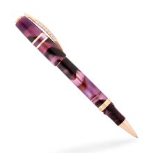 Load image into Gallery viewer, Visconti Homosapiens Iris Garden Pen Rollerball Pen with cap Posted on a white background.