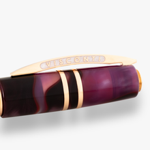 Load image into Gallery viewer, Visconti Homosapiens Iris Garden Pen Cap Clip Close Up