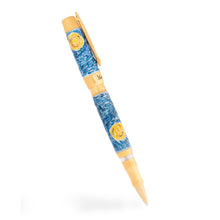 Load image into Gallery viewer, The rollerball pen with the cap posted on a white background.