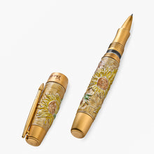 Load image into Gallery viewer, The rollerball with the cap set to the side. Set on a White background.