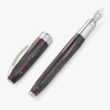 Load image into Gallery viewer, The Fountain Pen set with the cap next to it on a white background.
