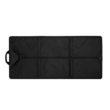 Load image into Gallery viewer, Briggs & Riley Check-In Garment Sleeve - Black
Shown in horizontal unfolded position to show full length.  This garment sleeve folds in trifold position
Dimensions:  16.5 x 13 in / 41.9 x 33 cm