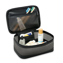 Load image into Gallery viewer, Briggs & Riley Translucent Essentials Case
Front Panel View shown unzipped to demonstrate capacity and organization features, which are ideal for your toiletries.
Dimensions: 9 x 6 x 4 in / 22.9 x 15.2 x 10.2 cm