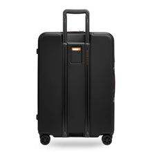 Load image into Gallery viewer, full back view of the black Briggs & Riley Medium 27” Hardside Expandable Spinner