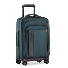 Load image into Gallery viewer, Briggs & Riley ZDX 22" Domestic Carry-On Expandable Spinner - Ocean Blue
Image of Front Angled View
Dimensions:  22 x 14 x 9"
Weight:           7.4 lbs.