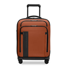 Load image into Gallery viewer, Full front view of the canyon Briggs & Riley Global 21" Carry-on Expandable Spinner