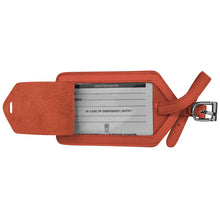 Load image into Gallery viewer, Leather Luggage Tag