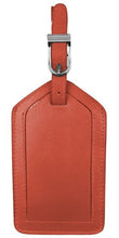 Load image into Gallery viewer, Leather Luggage Tag