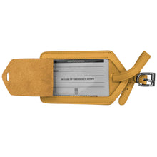Load image into Gallery viewer, Leather Luggage Tag